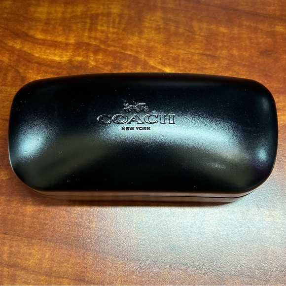 Coach Hard Shell Black Eyewear Case EXCELLENT COND! - Picture 2 of 6